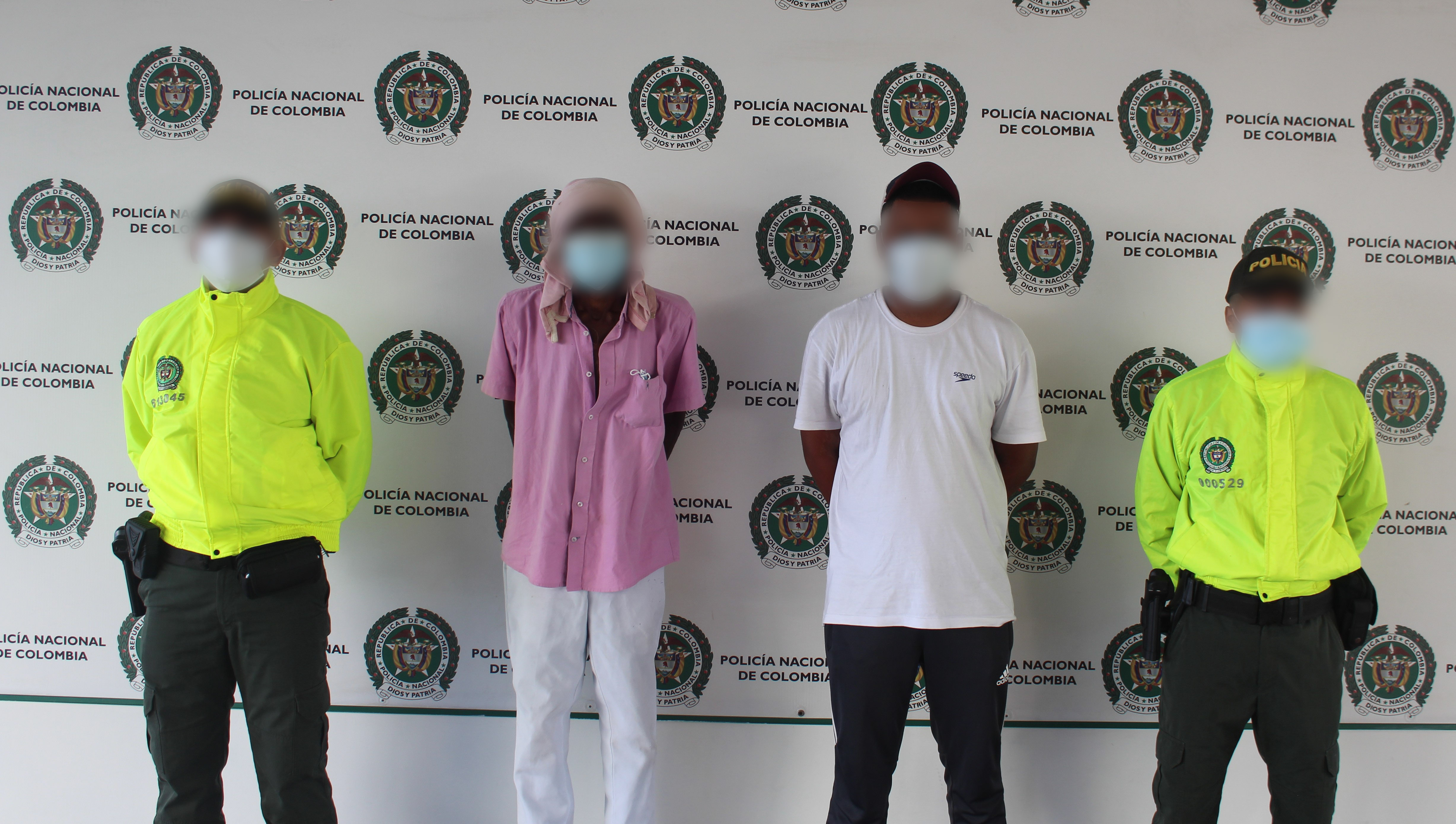 Capturados dos hombres por el delito de trafico, fabricacion o porte de estupefacientes