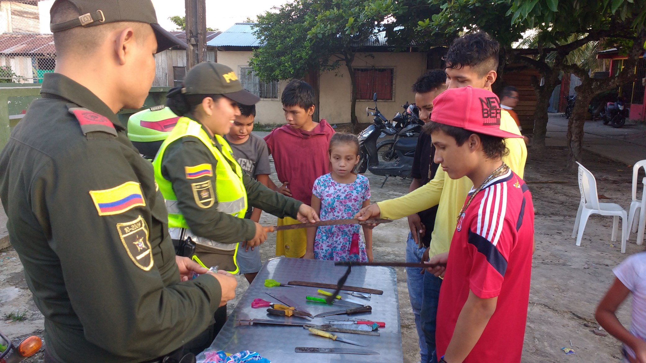 Comunidad del barrio la esperanza 