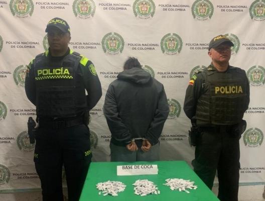 Capturado por porte de estupefacientes 