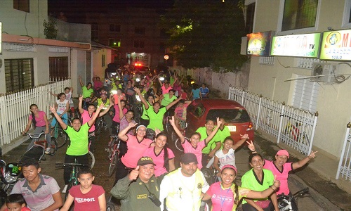 La actividad deportiva permitió generar espacios de esparcimiento y sana convivencia.