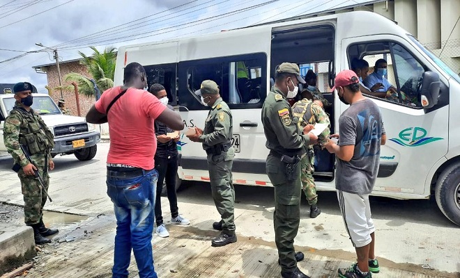 Con el “comando situacional” recorremos los municipios del Chocó