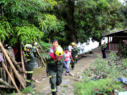 El principal objetivo de este simulacro es mejorar la preparación y respuesta de la comunidad ante un eventual cambio de nivel por erupción volcánica.