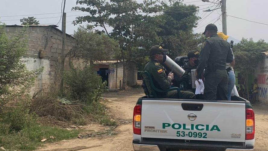 recorrido-zona bananera-versos vallenatos-mitigacion-covid-19-magdalena-prevencion