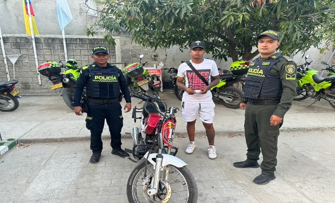 Continúan los operativos contra el hurto a motocicletas en Santa Marta