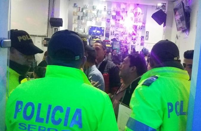 Control menores en establecimientos de Chiquinquirá