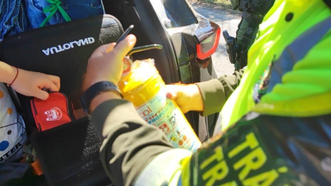 Control kit de carretera seguridad vial