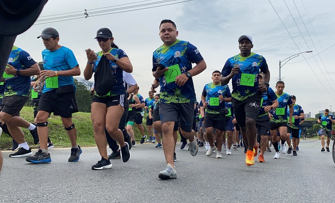 Corredores de 10 k en Medellín