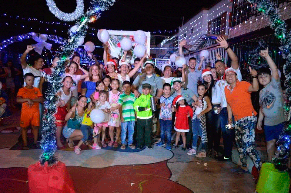 Cuadras navideñas en Neiva