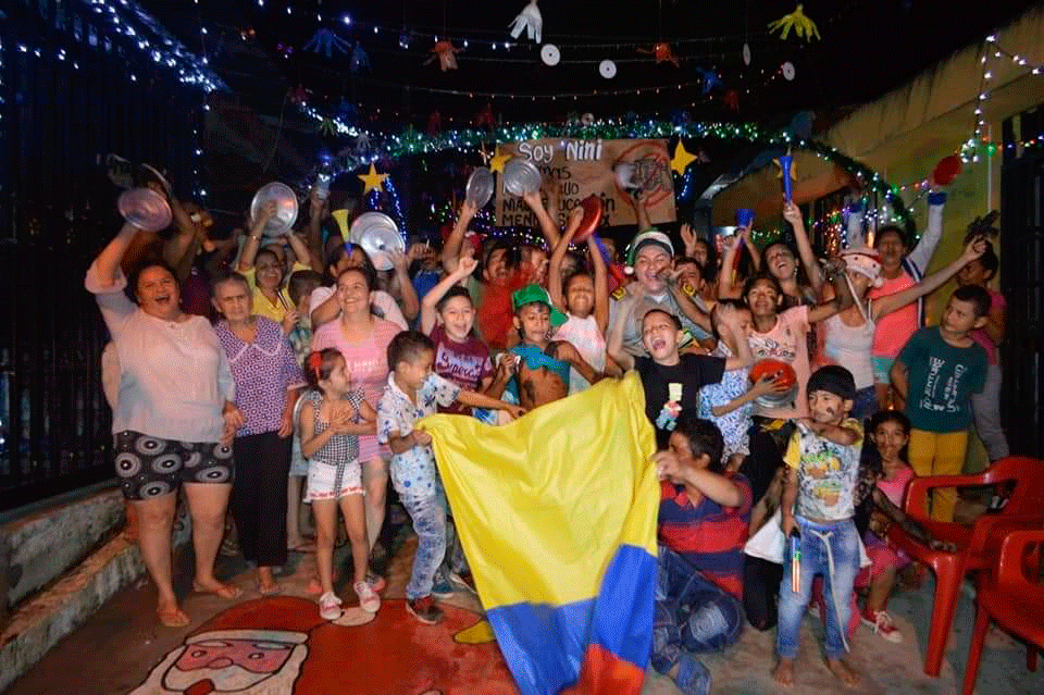 Cuadras navideñas en Neiva