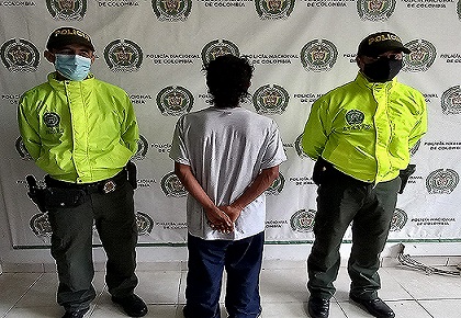 Capturado hombre de 21 años de edad