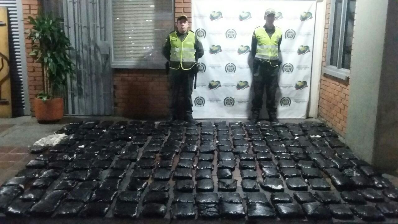 Los estopines tenían como destino el departamento del Cauca