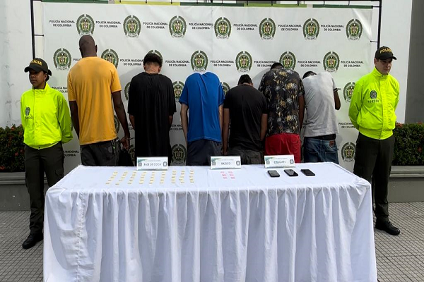 Policía Urabá desarticulados grupo de delincuencia común organizado "La Martina"