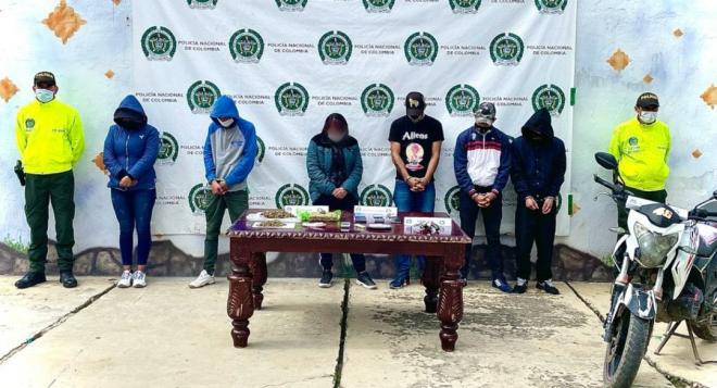 Desarticulamos grupo de delincuencia común en Chiquinquirá, 
