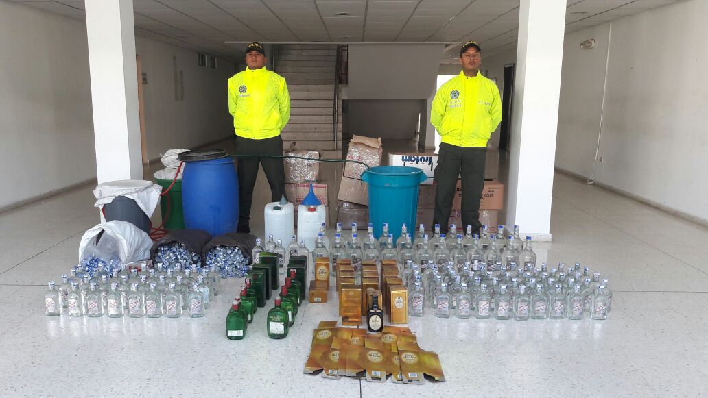  Dos persona capturadas por el delito de  imitación o simulación de alimentos productos o sustancia.