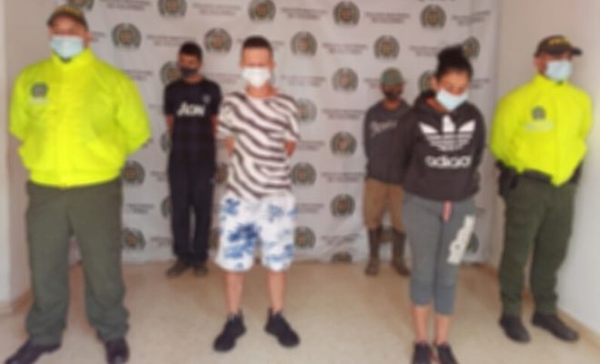 Desmantelada banda que se dedicaba a la venta de estupefacientes