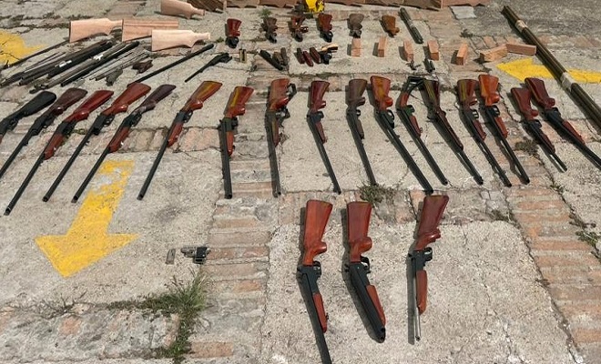 En Ocaña desmantelamos una fábrica clandestina de armamento