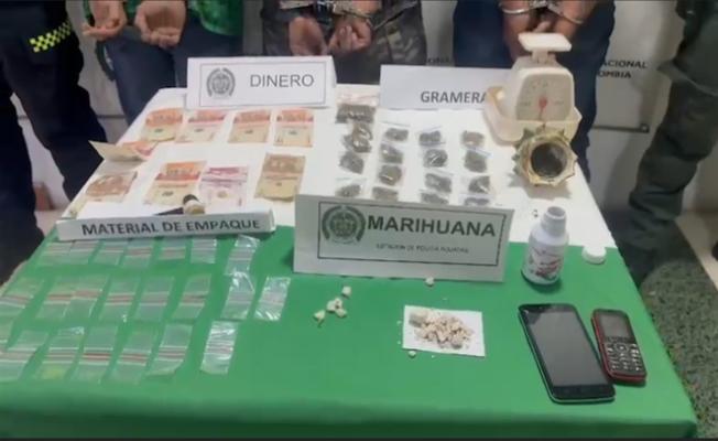 Desmantelado punto de venta de estupefacientes en el corregimiento de Arma