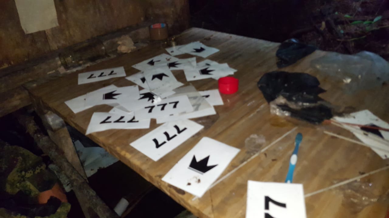 Destruido-laboratorio-para-el-procesamiento-de-cocaína 