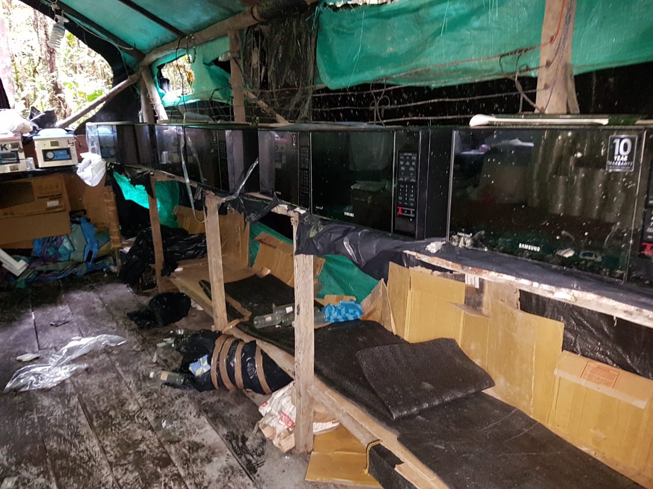 Destruimos-siete-laboratorios-para-el-procesamiento-de-clorhidrato-de-cocaína 