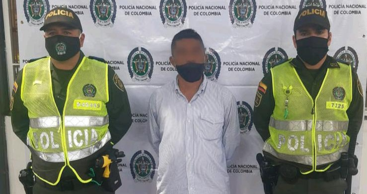 Capturamos cuatro hombres que se les habían realizado varias órdenes de comparendo