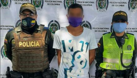 Capturamos cuatro hombres que se les habían realizado varias órdenes de comparendo