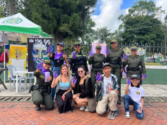 Campaña no maltrato contra la mujer