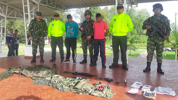 En operación “Ares” fue capturado “el indio” presunto integrante del ELN