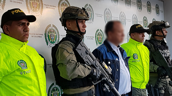 En Bogotá capturamos a “El señor de los gallos”, integrante de “Los puntilleros”