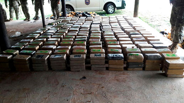 En operaciones contra el narcotráfico caen más de cinco toneladas de cocaína