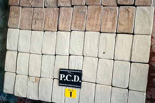 En operaciones trasnacionales fueron incautadas más de tres toneladas de cocaína