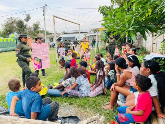 El EFEOR continúa realizando labores de prevención en el municipio de Tuluá