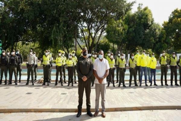 Dispositivo de seguridad del festival de la leyenda vallenata