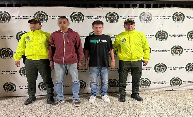 dos capturados por homicidio por intolerancia social en medellín