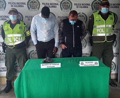 La Policía logra la captura de dos hombres 