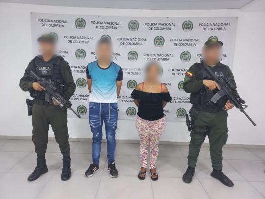 Capturados por extorsión 