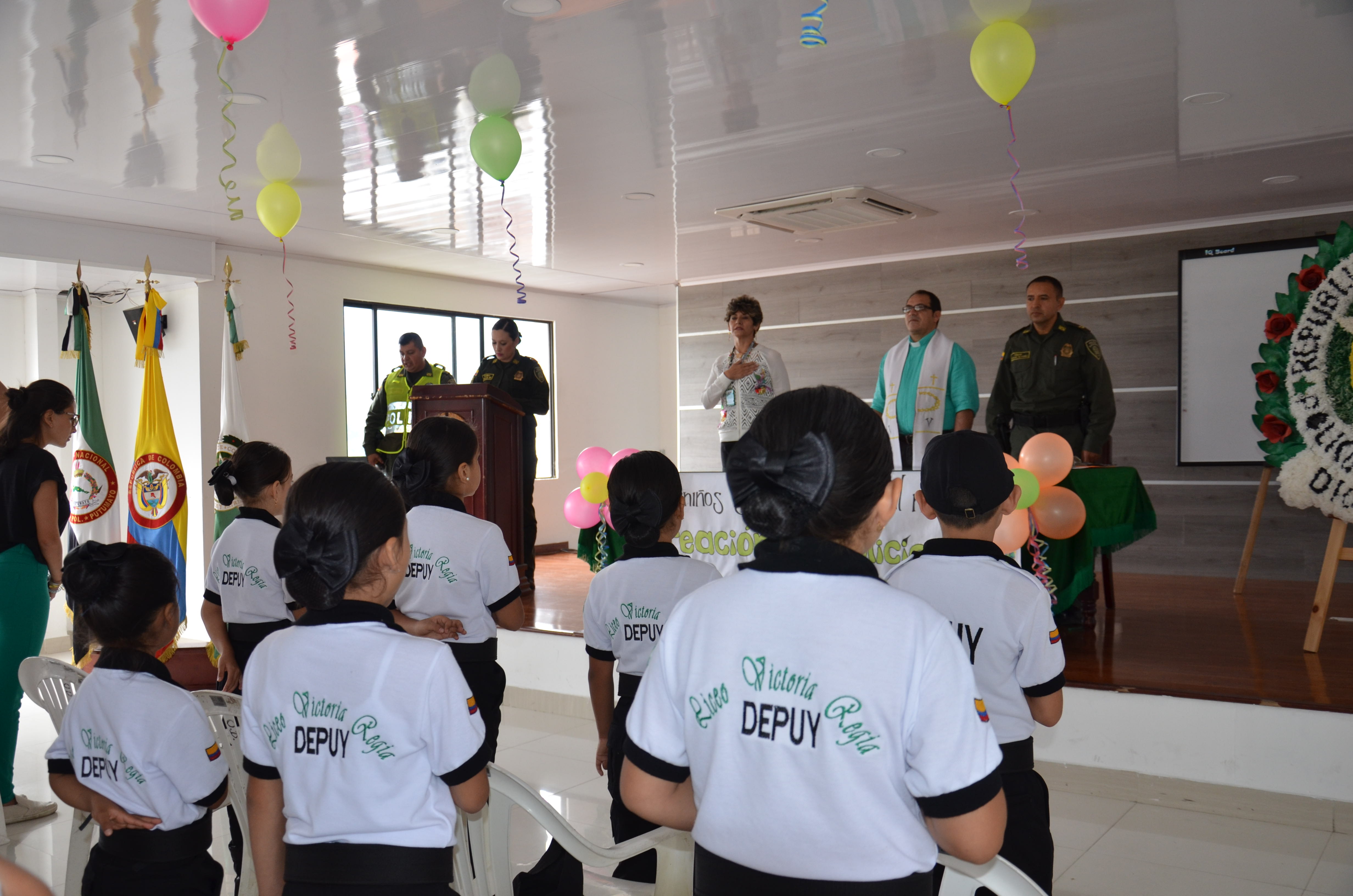 20 Patrulleritos cívicos juveniles inician su trabajo comunitario y educativo en Mocoa 