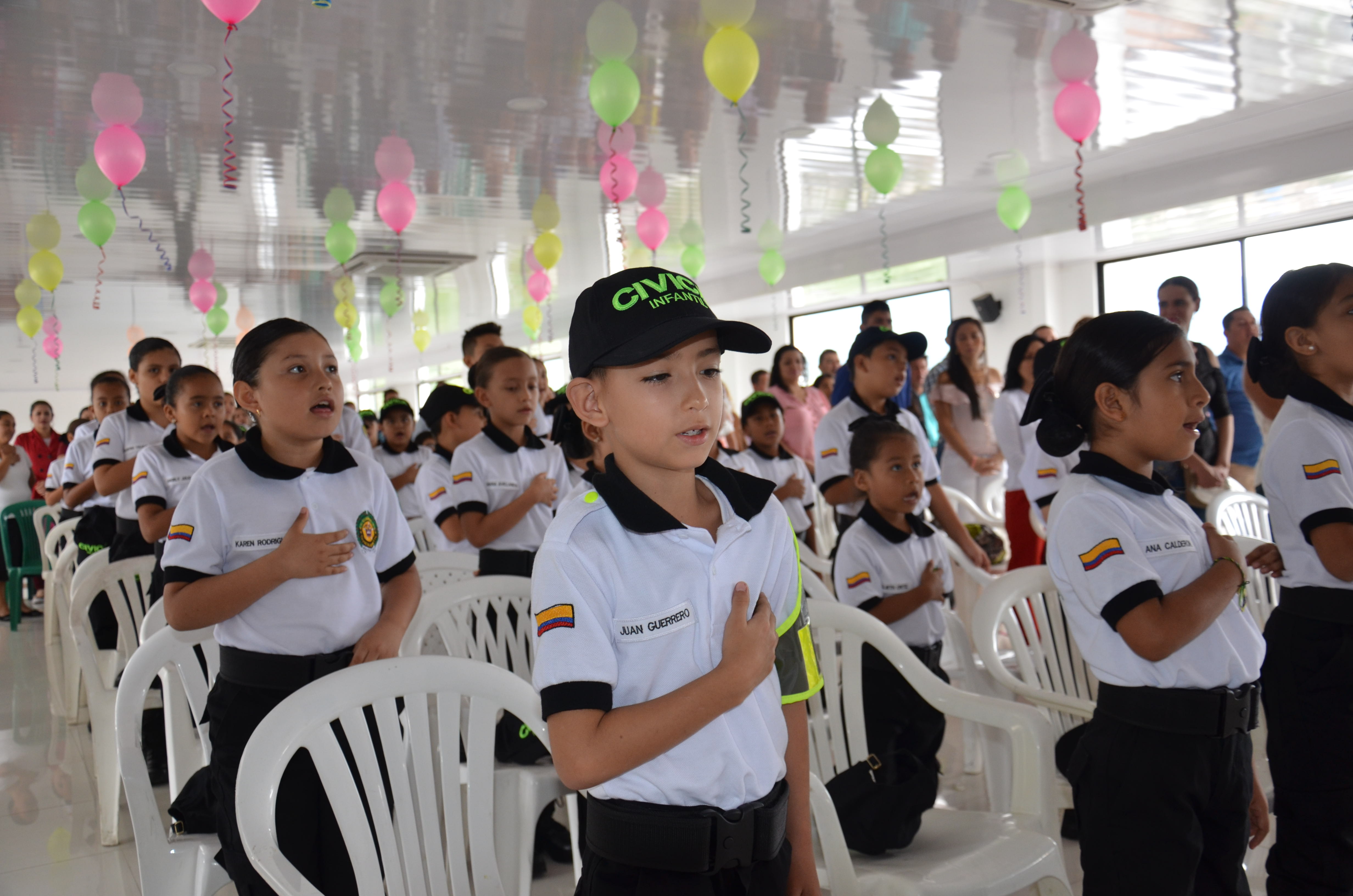 20 Patrulleritos cívicos juveniles inician su trabajo comunitario y educativo en Mocoa 