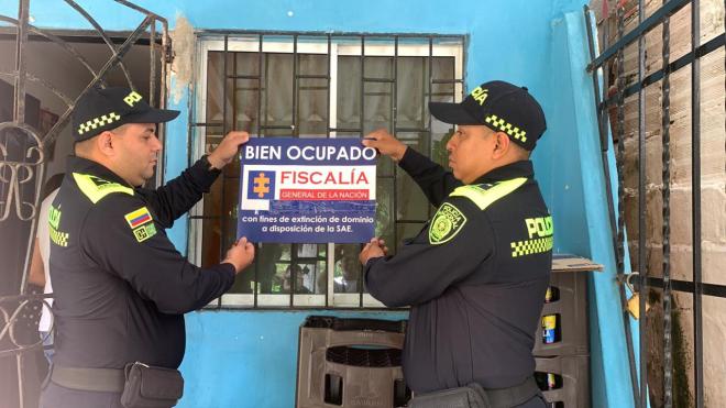 Los bienes inmuebles están avaluados en cerca de 1.200 millones de pesos colombianos.