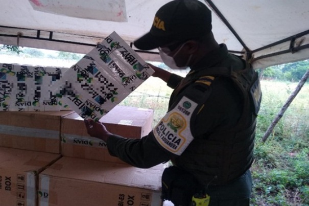 Duro golpe al contrabando de cigarrillos en el Cesar