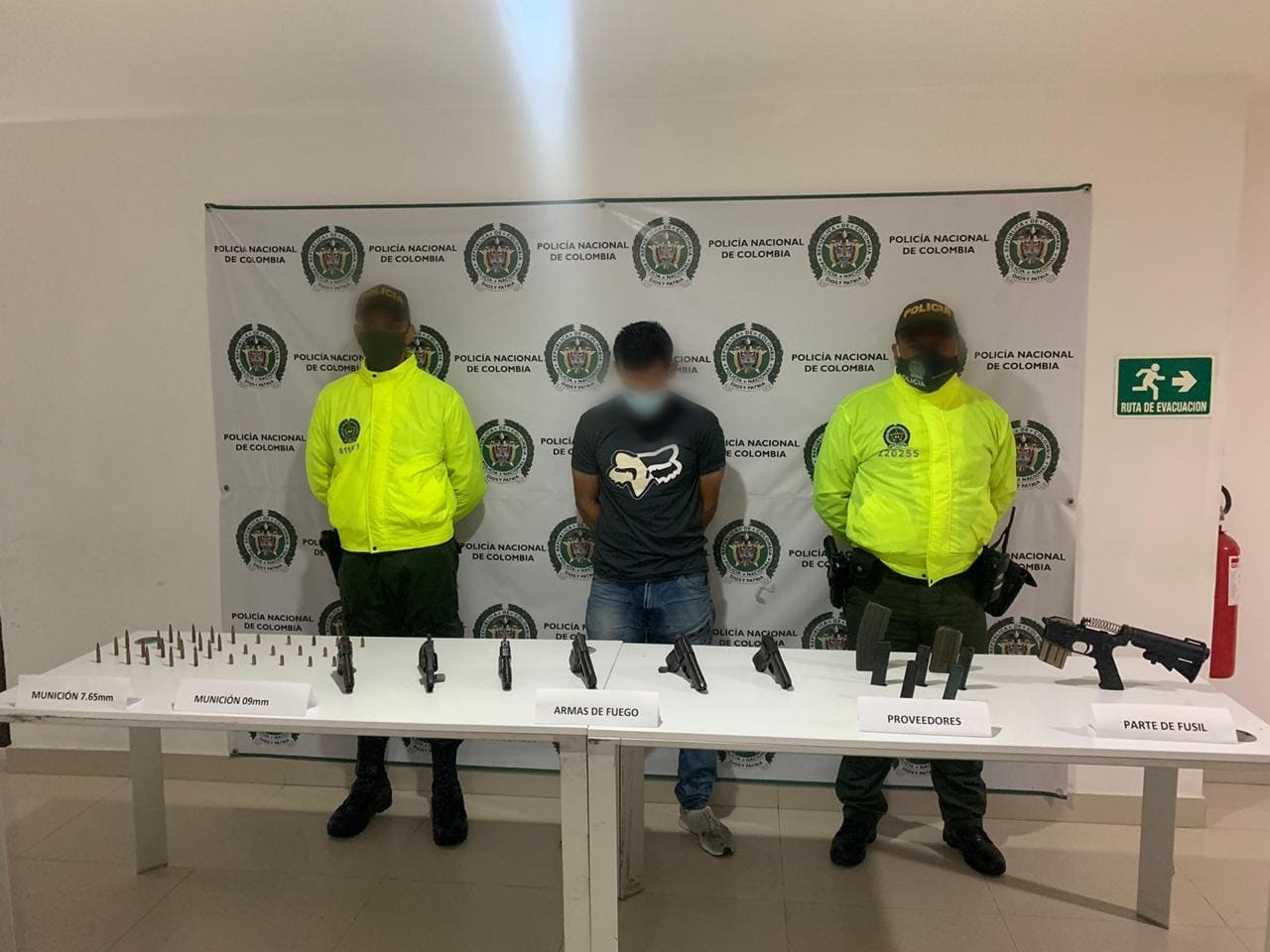 Capturamos a un presunto integrante de la estructura delincuencial "Los Flacos".