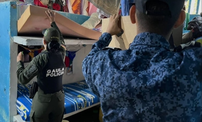 Allanamiento y registro en el Centro Penitenciario y Carcelario de Mediana Seguridad Camilo Torres