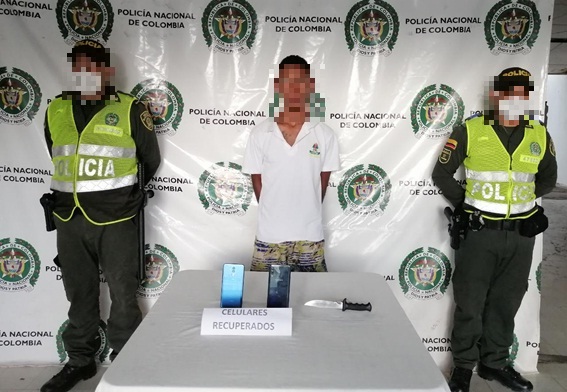 capturamos a un sujeto por hurto bajo la modalidad de ‘raponazo’ 