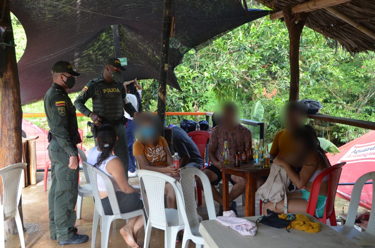 Se encontraban realizando sancochos 