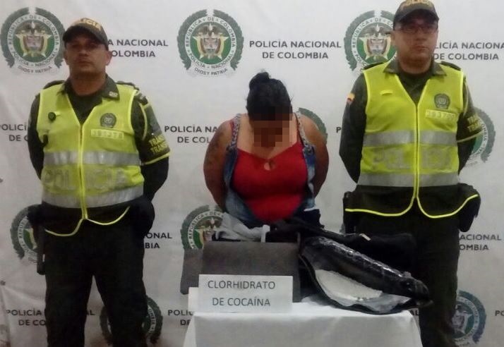 El olfato de Elro permitió la captura de la mujer con la droga