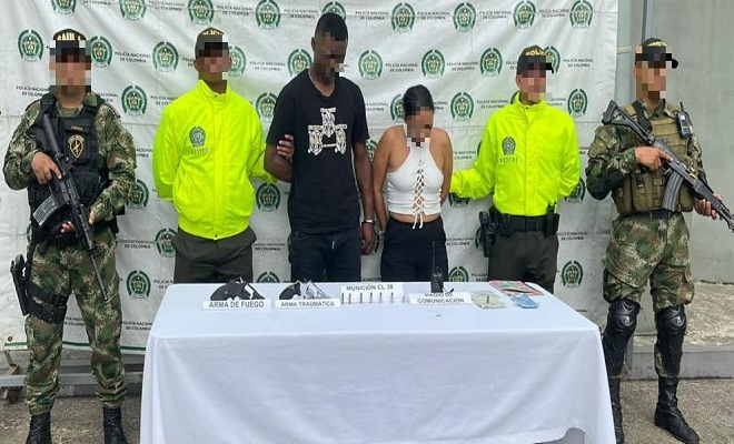 En diligencia de registro y allanamiento capturados ‘Yiyo y Yuli’