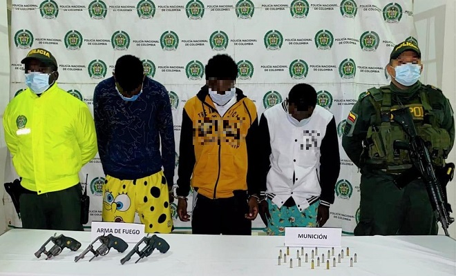 En su “guarida” ubicada en el barrio obrero de Quibdó, cayeron 04 presuntos integrantes de   'los locos yam'