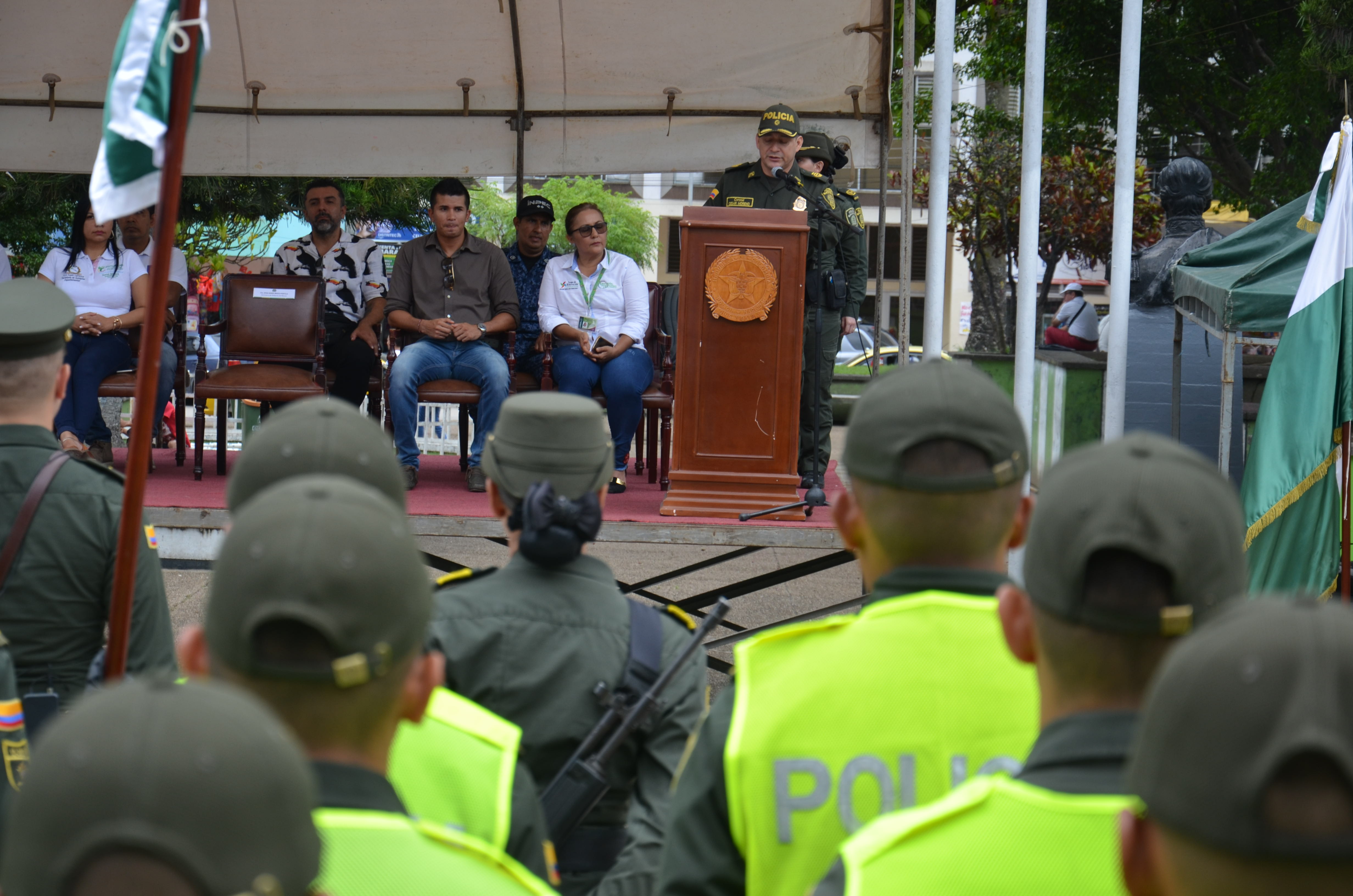 62 nuevos patrulleros designados a laborar en Putumayo