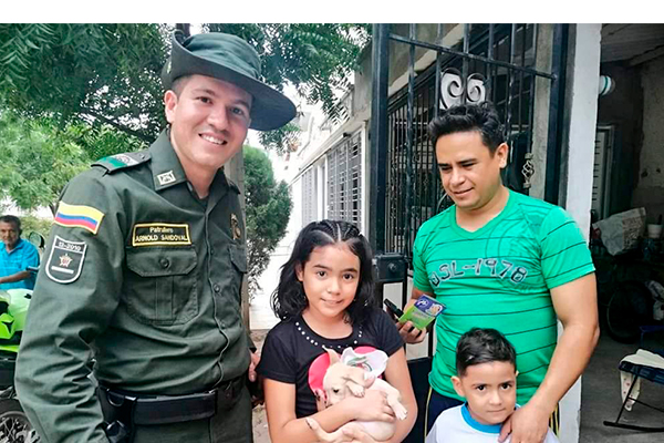 Entregamos nueva mascota a Lauren