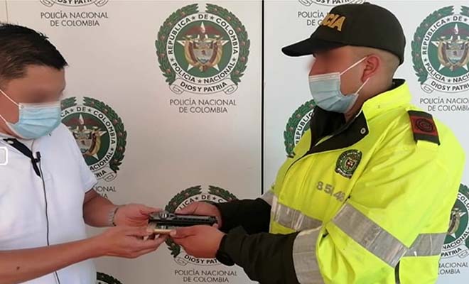 Entrega de elementos hurtados