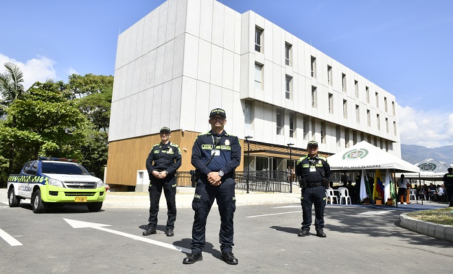 Entrega estacion de policía aranjuez